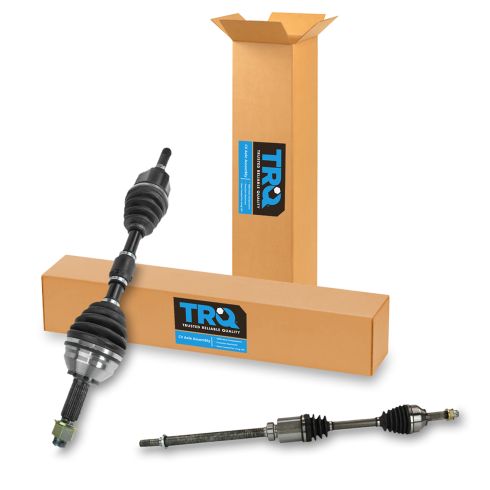 08-13 Nissan Rogue w/AWD; 14 Rogue Select w/AWD Front Outer CV Axle Shaft Pair