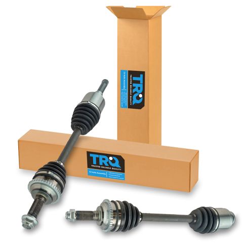 10-12 Fusion; 11-12 MKZ; 10-11 Milan w/2.5L & AT Front CV Axle Shaft PAIR