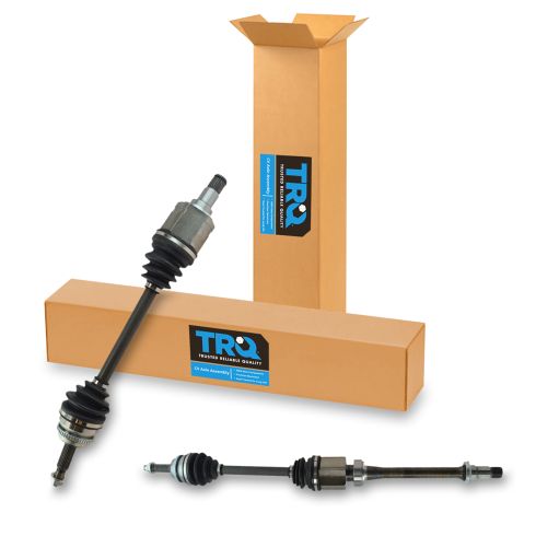 02-09 Camry, 04-06 Solara, 07-08 Solara w/MT, 01-07 Highlander FWD 2.4L Front CV Axle Shaft PAIR