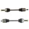 1997-01 Honda Prelude Base Model CV Axle Shaft Pair