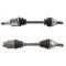 05 (frm 1/6/05)-09 Mazda 3 ((w/2.0L exc Trbo, w/AT) Front CV Axle Shaft (Retained by Nut) Pair