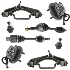 03-05 Aviator; 02-05 Explorer; Mountainer Front Suspension Kit (8 Piece)