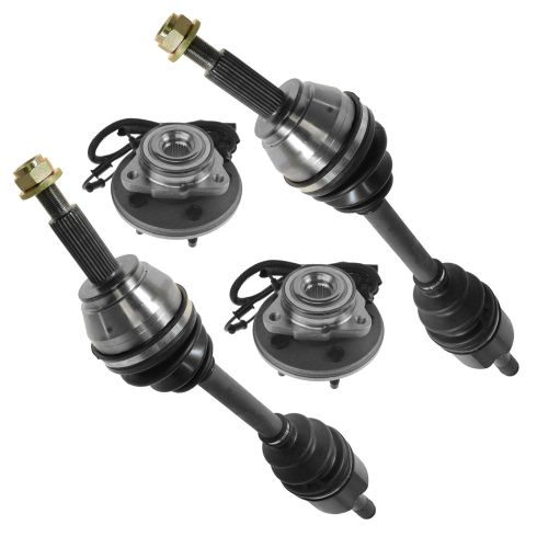 03-05 Lincoln Aviator; 02-05 Explorer: Mountaineer Front Suspension Kit (4 Piece)