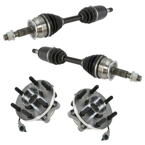 05-17 Frontier; 05-12 Pathfinder; 05-15 Xterra; 09-12 Equator Front CV Axle Shaf