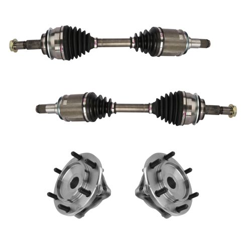 03-10 Toyota 4Runner; 07-10 FJ Cruiser; 03-09 GX470 Fr CV Axle Shaft & Hub Assem