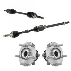 08-13 Rogue w/FWD (exc Mex Built); 07-12 Sentra Outer CV Axle Shaft & Hub Assemb
