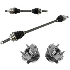 10-15 Prius; 12-15 Prius Plugin, 11-13 CT200h Front CV Axle Shaft & Hub Assembly