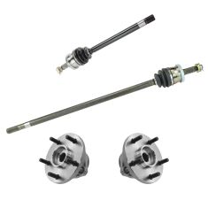 99-04 Jeep Grand Cherokee (Quadra-Drive) Front CV Axle Shaft & Hub Assembly Kit