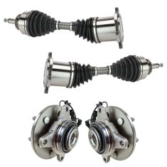 05-08 F150 (6 lug); 06-08 Linc LT Front Outer CV Axle Shaft & Hub Assembly Kit (