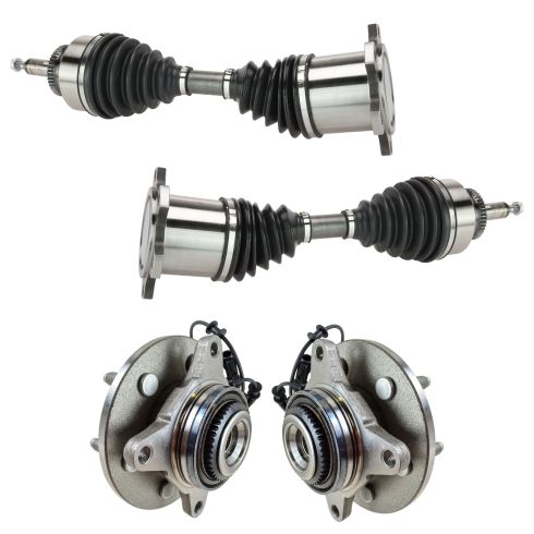 05-08 F150 (6 lug); 06-08 Linc LT Front Outer CV Axle Shaft & Hub Assembly Kit (