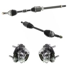 07-13 Altima w/2.5L & CVT Outer CV Axle Shaft & Hub Assembly Kit (4pc)