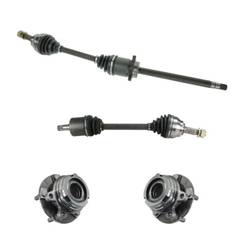 04-09 Nissan Quest Front CV Axle Shaft & Hub Assembly Kit (4pc)