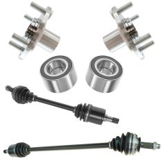 92-98 Honda Civic; 99-00 (ex SI); 93-97 Del Sol Front CV Axle & Wheel Bearing Ki