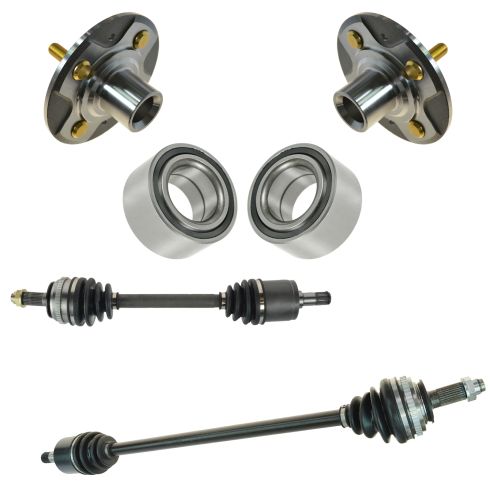 01-05 Civic Sedan w/AT (ex CVT) Front CV Axle Shaft & Wheel Bearing Kit