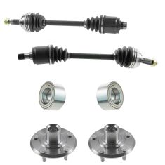 97-01 Honda CR-V w/ AT Front CV Axle Shaft Assembly & Hub Kit