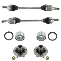 03-08 Forester; 04-08 Impreza, Impreza Outback Front CV Axle Shaft & Hub Kit