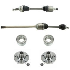 04-10 Toyota Sienna AWD Front CV Axle Shaft Assembly & Hub Kit