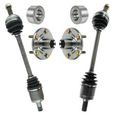 01-03 Acura CL; 99-03 TL; 98-02 Honda Accord 3.0L Front CV Axle & Hub Kit 6pc