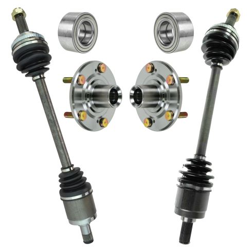 01-03 Acura CL; 99-03 TL; 98-02 Honda Accord 3.0L Front CV Axle & Hub Kit 6pc