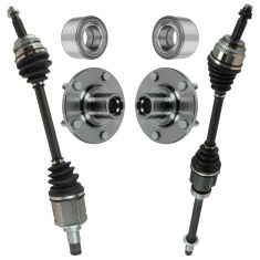 02-09 Camry, 04-08 Solara, 01-07 Highlander FWD 2.4L Front CV Axle & Hub Kit 6pc