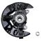 Front Loaded Knuckle and Axle Kit 4pc