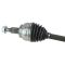 Front Knuckle Hub and Axle Kit 8pc