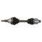 Front Knuckle Hub and Axle Kit 6pc