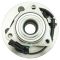 Front Knuckle Hub and Axle Kit 6pc