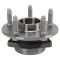 Front CV Axle Knuckle WB Hub Assy 6pc