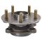 Front & Rear CV Axle Hub Assy 8pc