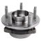 Front & Rear CV Axle Hub Assy 8pc
