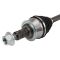 Front & Rear CV Axle Hub Assy 8pc
