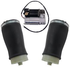 01-06 BMW X5 Sport Rear Air Suspension Kit 3pc