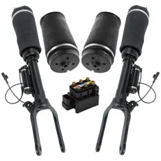 06-12 Mercedes Benz R-Class Front & Rear Air Suspension Kit 5pc