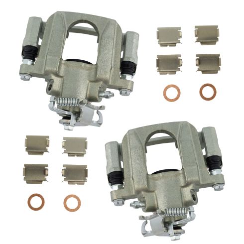 08-16 Town & Country; 08-17 Grand Caravan; 09-12 VW Routan Rear Brake Caliper PAIR (Raybestos)