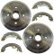 Rear Brake Drum & Shoe Set (AUTO EXTRA AX80090 & AXS747)