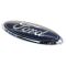09-14 F150, Flex; 08-15 F250SD, F350SD (w/o Rr Vw Cmra) Tailgate Mtd Adh Blue Ford Oval Nplte (Ford)