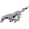 10-14 Ford Mustang Grille Mounted Chrome Pony Emblem (Ford)