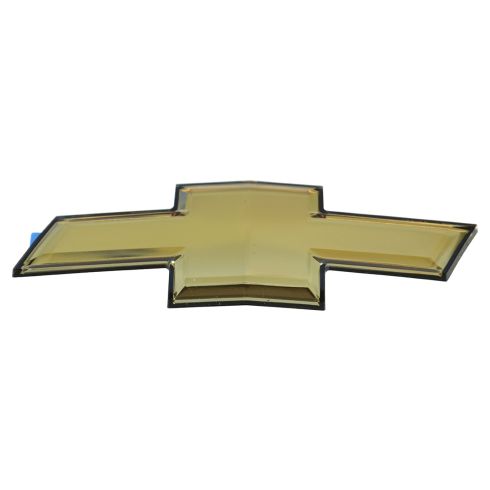 05-09 Chevy Equinox Grille Mounted Gold w/Black Border