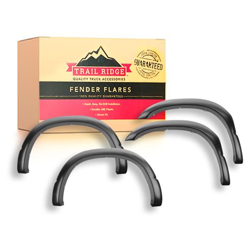 02-08 Ram 1500; 03-09 Ram 2500, 3500 (w/o DRW) PTM Rugged Style Fender Flare Kit
