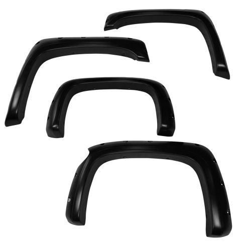 07-13 Chevy Silverado 1500 5.75ft Short Bed PTM Pocket Bolt Style Fender Flare Kit