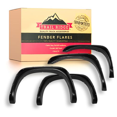 02-08 Ram 1500; 03-09 Ram 2500, 3500 (w/o DRW) PTM Pocket Bolt Style Fender Flare Kit