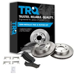 1999-06 Silverado Sierra Tahoe Yukon Escalade Astro Brake Pad & Rotor Kit Front