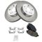 Front Premium Posi Ceramic Disc Brake Pad  & Rotor Set  AX31314,  AXCD906