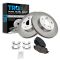 Front Premium Posi Ceramic Disc Brake Pad  & Rotor Set  AX31314,  AXCD906