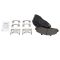 Front Disc Brake Rotor & Premium Posi Semi Metallic Pad Set AX54069, AXMD679