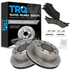 Rear Disc Brake Rotor & Pad Set  AX54073, AXCD802