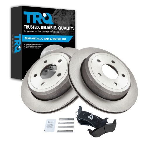 Rear Disc Brake Rotor & Pad Set AX54105,  AXMD932