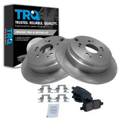 02-04 Honda Odyssey Rear Brake Rotor & Pad Set