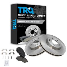 Front Ceramic Disc Brake Pads & Rotor Set  AXCD866, AX31346